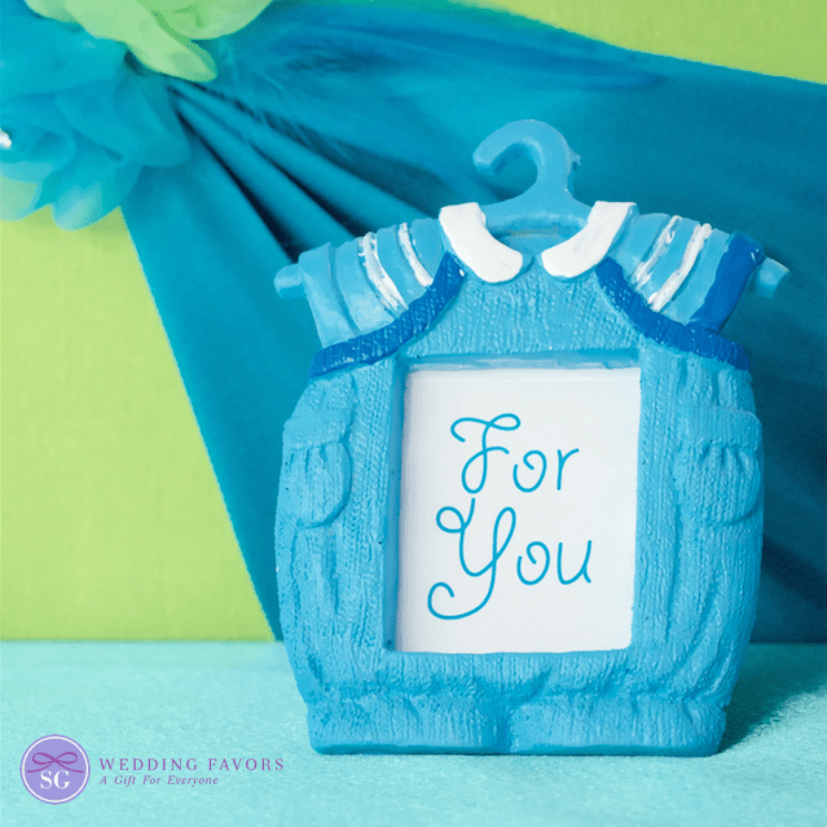 Baby Clothes Frames Blue