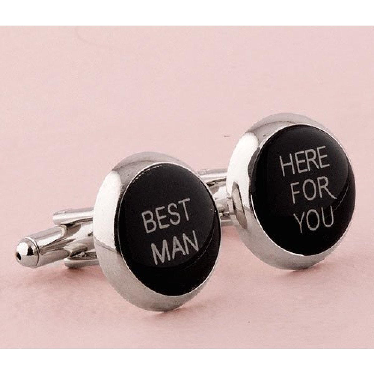Cufflinks Best Man Here For You