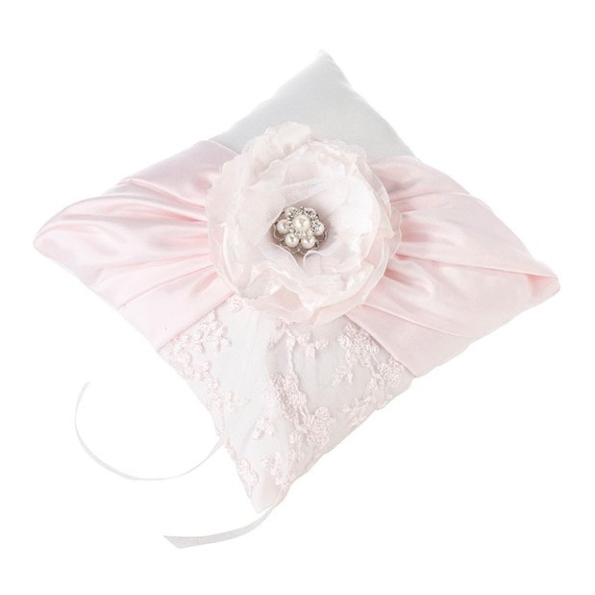 Blush Pink Ring Pillow
