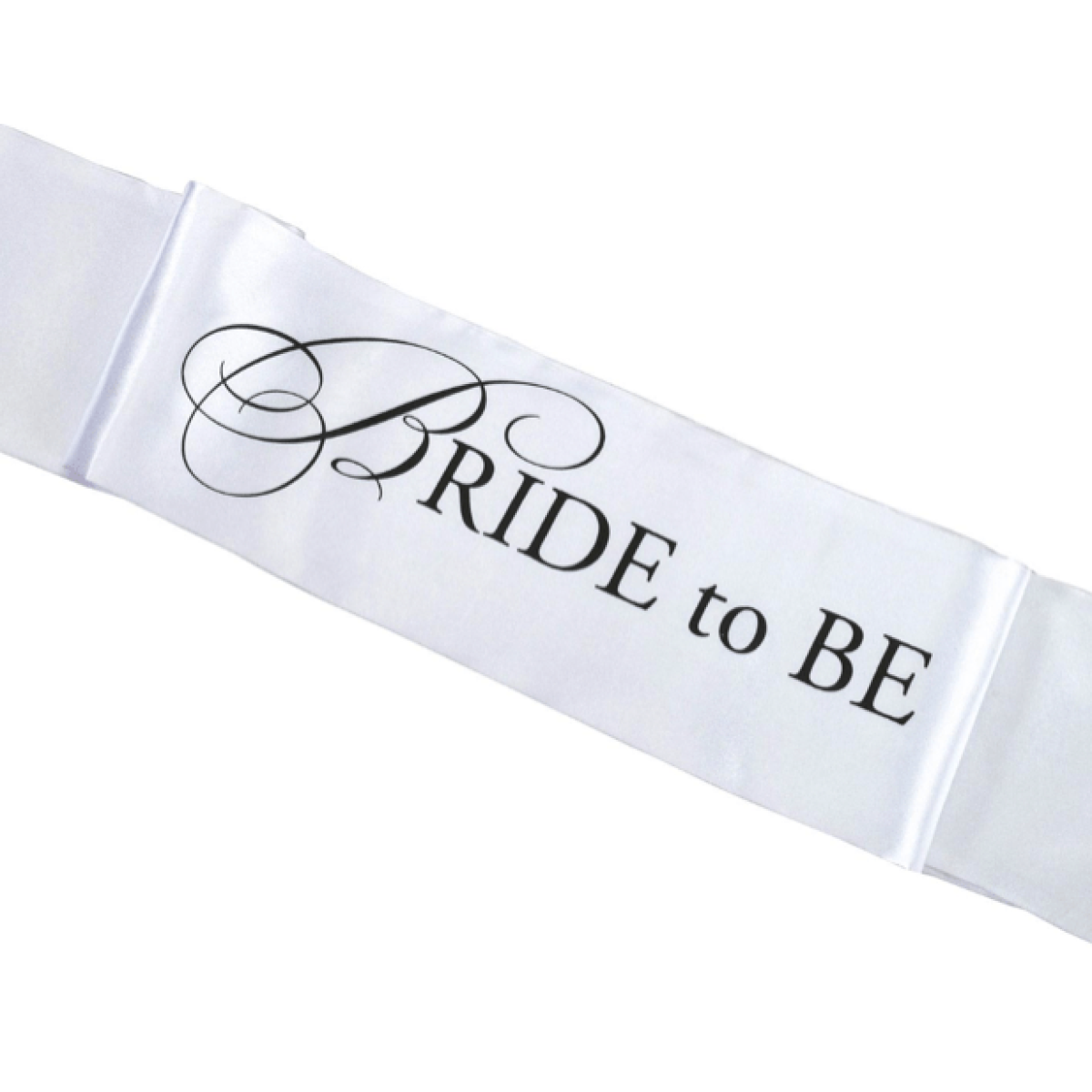 White bride to be sash sale