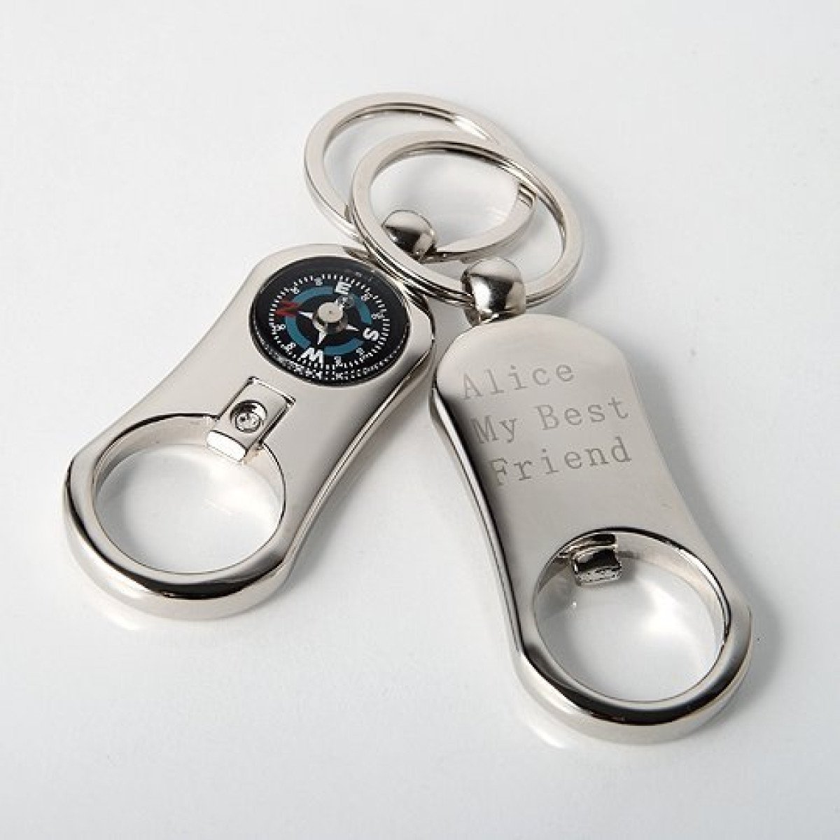 Compass Keychains