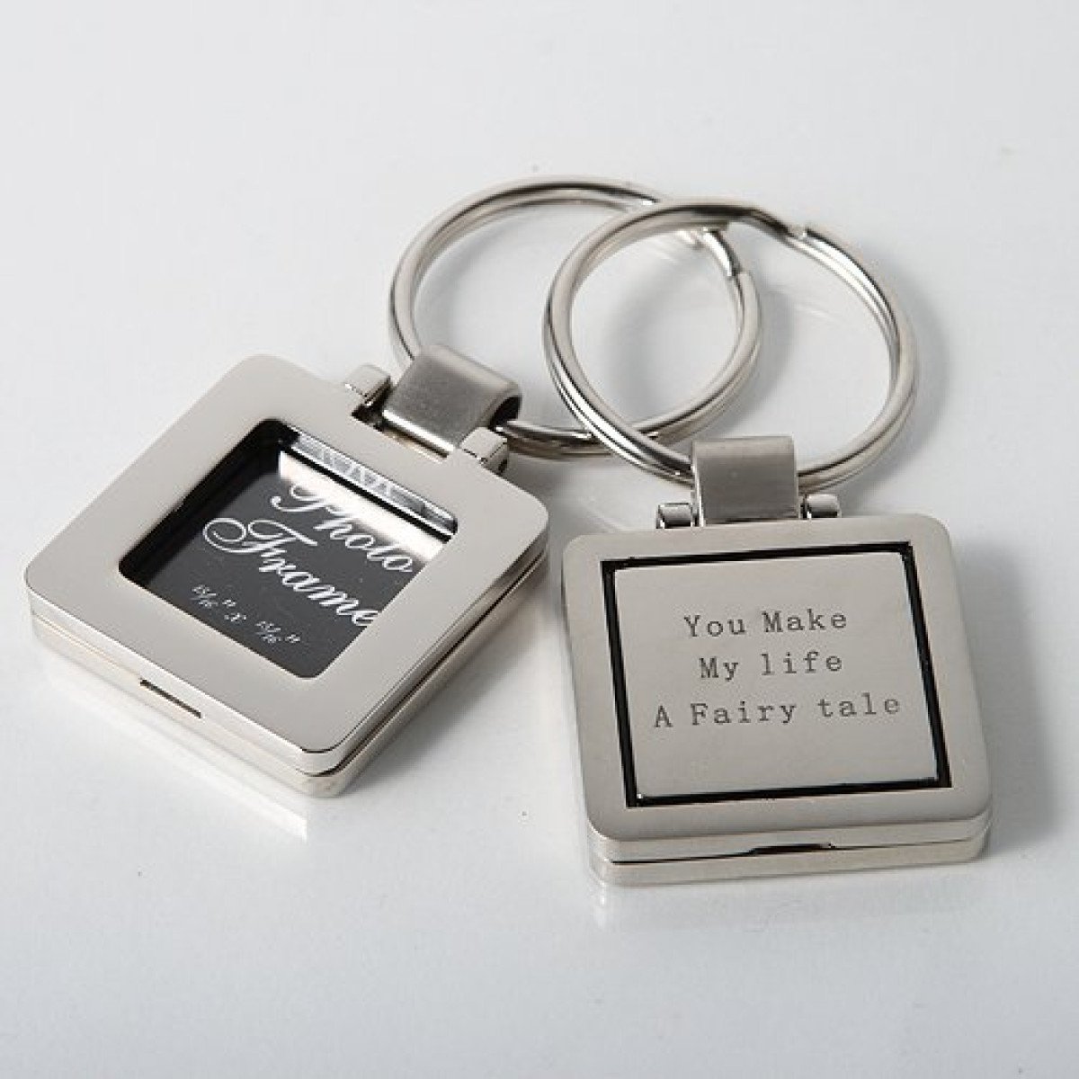 keychain photo frame favors