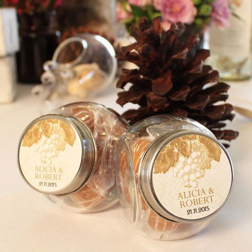 Mini Glass Candy Jars