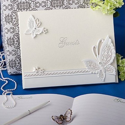 Butterfly Design Guestbook