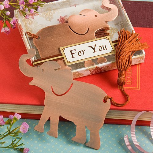 Elephant Bookmark Favors