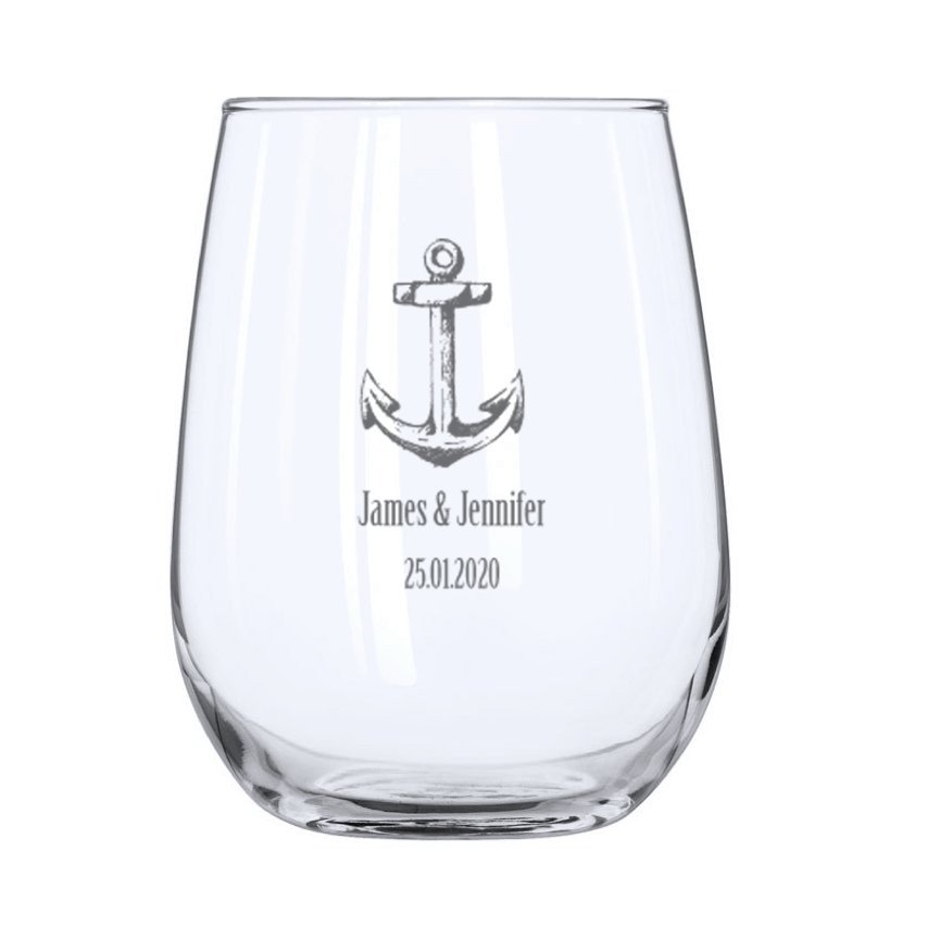 Anchor Stemless Wine Glass