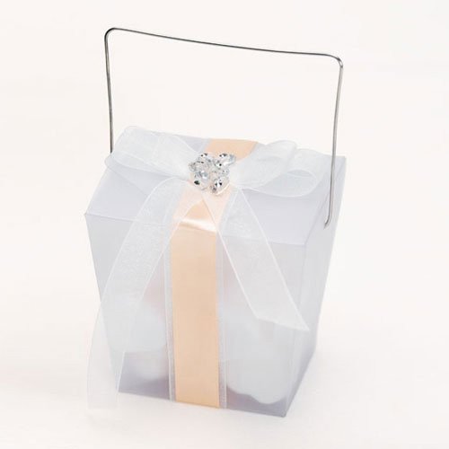 Asian Take Out Boxes - Clear Favors