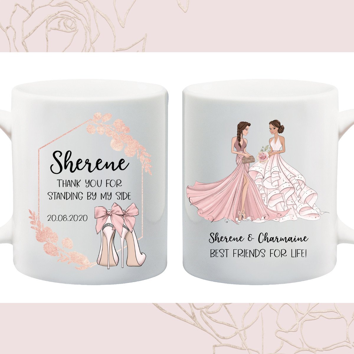 Bridesmaid Shoes Mug