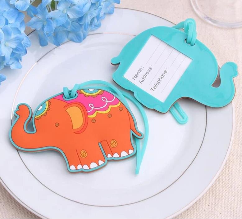 Celebration Elephant Luggage Tags Favors