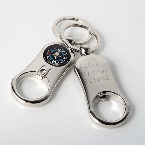 Compass Keychains Favors