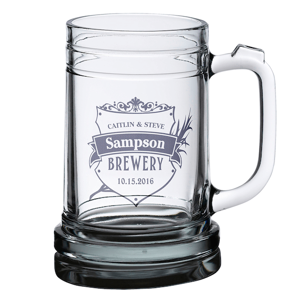 Crest Beer Mug