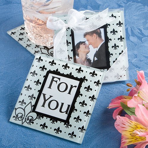 Fleur de Lis Coasters Favors
