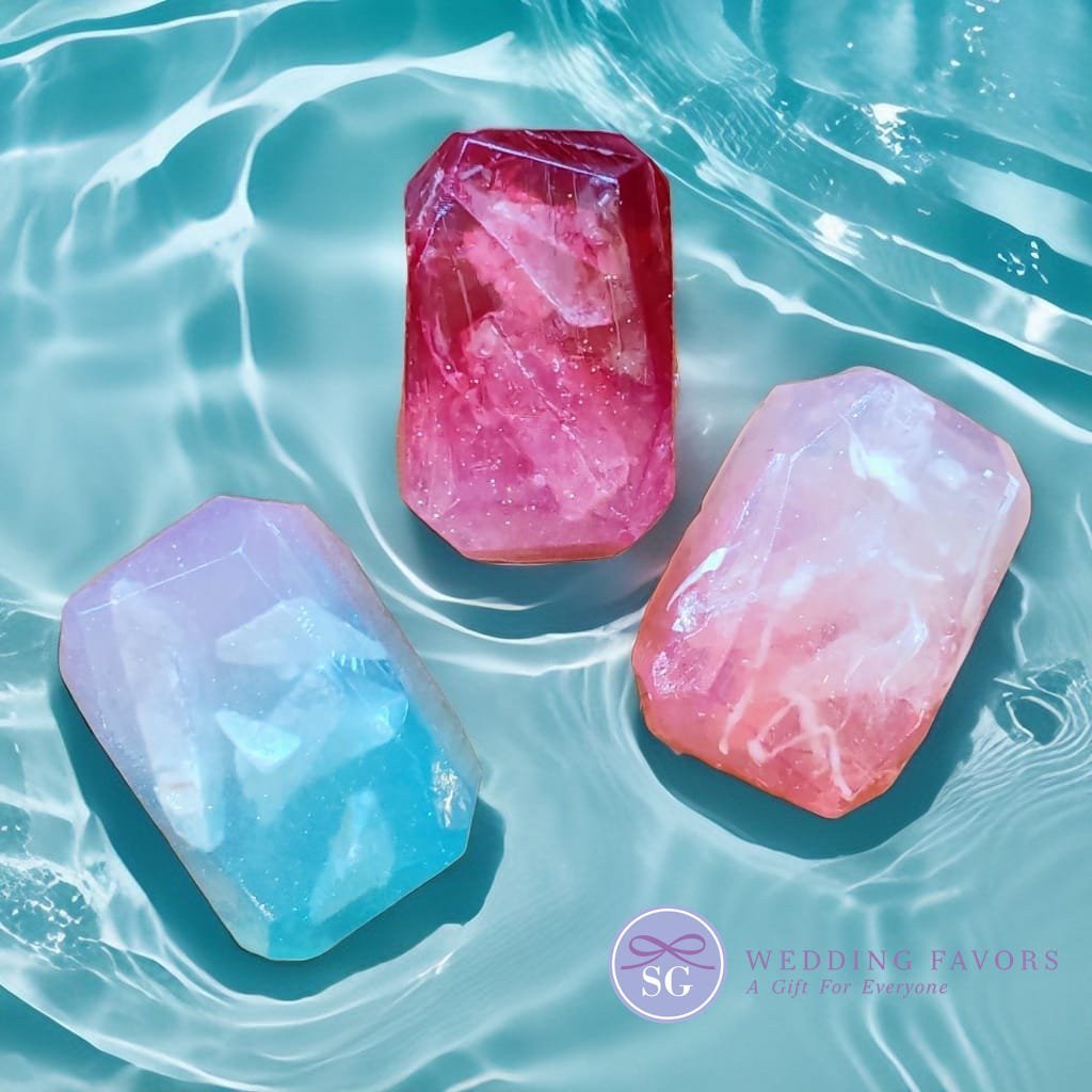 Gemstone Soap Favors 75g