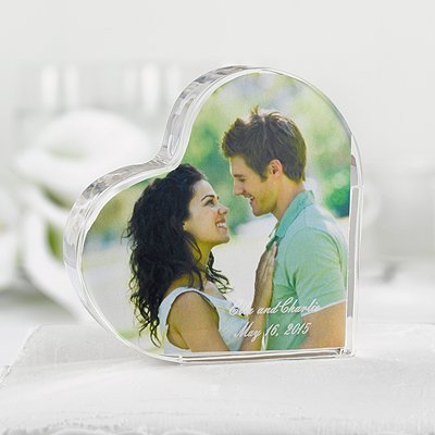 Heart Photo Cake Top