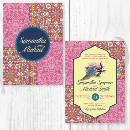 Indian Theme Invite