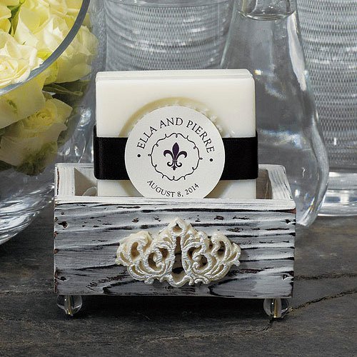 Jewel Footed Wooden Box