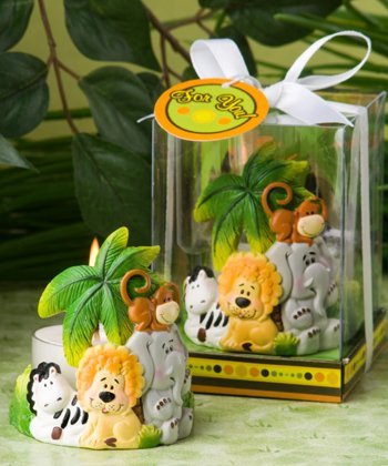 Jungle Critters Candle Favor