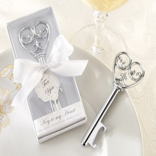 Key To My Heart Bottle Opener Favors