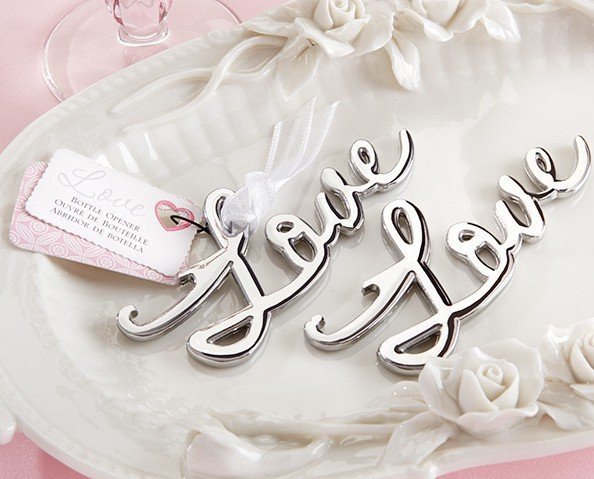 Love Bottle Openers - Silver