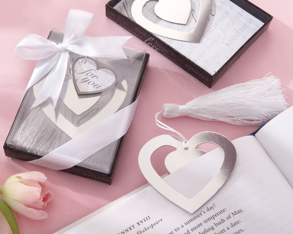 Love Story Bookmarks Favors