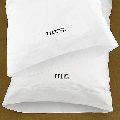 Mr. & Mrs. Pillowcase Set