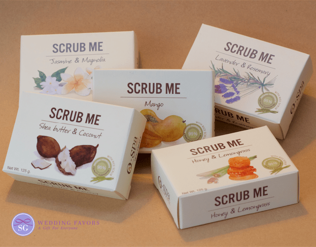 O-Spa Natural Soap Favors - SCRUB ME Range