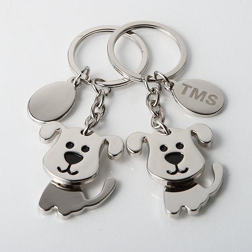 Puppy Keychains Favors