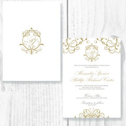 Royal Theme Invite