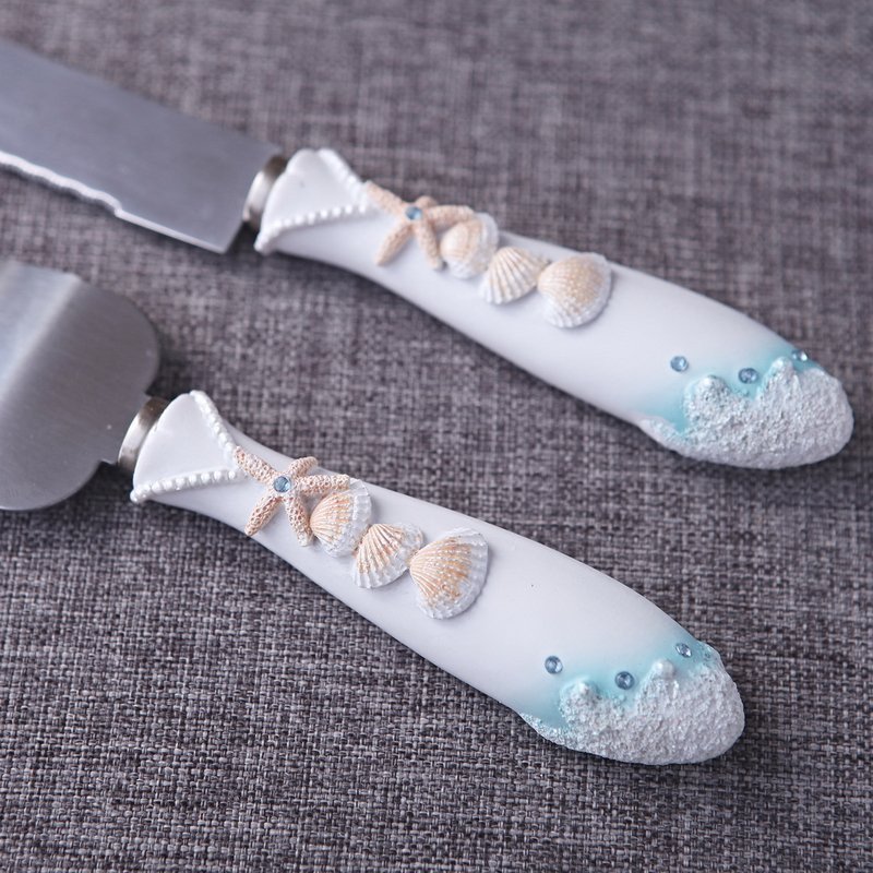 Sea of Love Cake Knife & Server Set