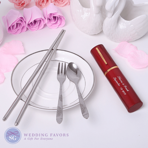 Stainless Steel Cutlery Set Favors