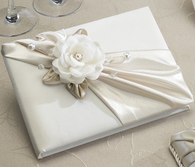 Taupe Rose Guestbook