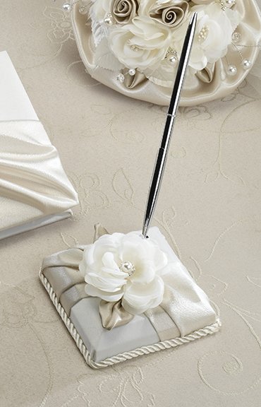 Taupe Rose Pen Set