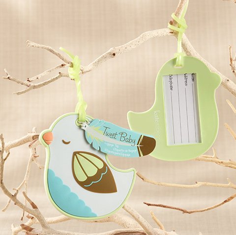 Tweet Baby Luggage Tags