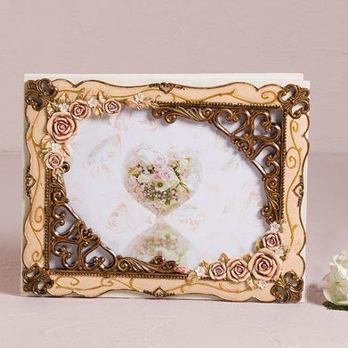 Vintage Rose Guestbook