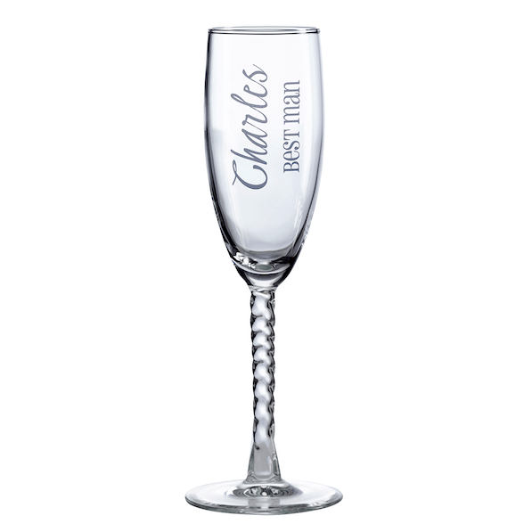 Wedding Party Toasting Glass