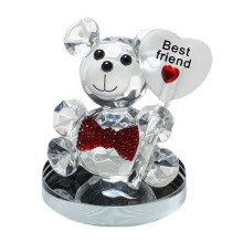 Best Friend Crystal Bear