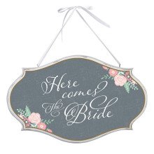 Chalk Style Flower Ceremony Sign