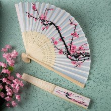 Delicate Cherry Blossom Fans