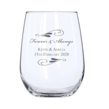 Flourish Stemless Wine Glass