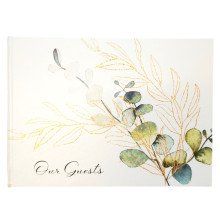 Greenery Guest Book