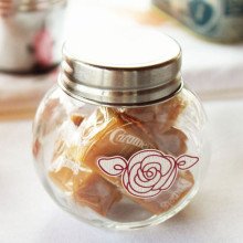 Mini Glass Candy Jars Favors