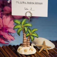 Palm Tree Place Card Holder Favors
