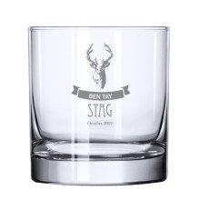 Stag Rocks Whisky Glass