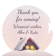 Warm Wish Tags/Stickers