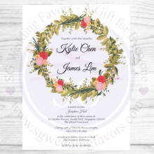 Whimsical Wreath Invite