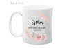 Bridesmaid Floral Mug