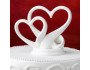 Couple Hearts Cake Decor