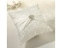 Cream Lace Ring Pillow