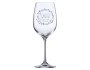 Cupid's Wreath Wine Glass