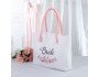 Floral Bride Tote Bag